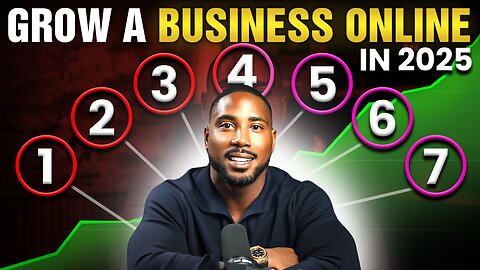 How to Grow a Business Online in 2025! (7 Proven Moves)