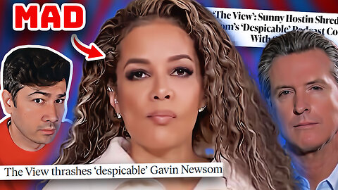 The View BACKSTABS Gavin Newsom! Sunny Hostin Calls Him “DESPICABLE” in UNHINGED RANT!