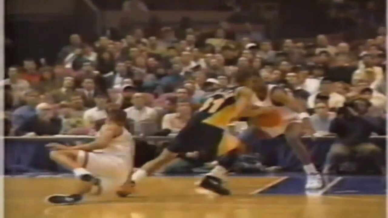 Reggie Miller 23 Points 4 Ast 3 Stl @ Knicks, 1992-93.