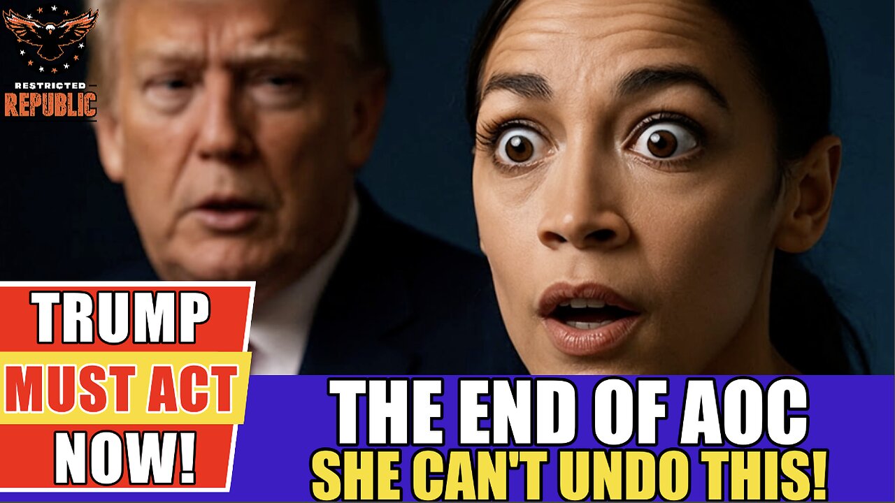 INSANITY! The End of AOC : She Can't Undo This, The Last Time THIS Happened Trump DEMOLISHED Them!