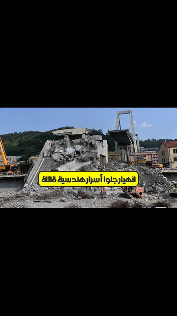 انهيار جنوا: أسرار هندسية قاتلة #جسر_إيطاليا #هندسة #كارثة
