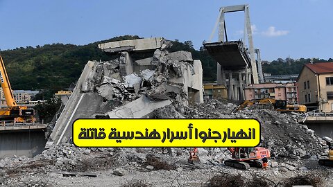 انهيار جنوا: أسرار هندسية قاتلة #جسر_إيطاليا #هندسة #كارثة