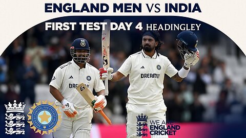 Rahul & Pant Hundreds Set-Up Thriller | Highlights - England v India Day 4 | Rothesay Test 2025