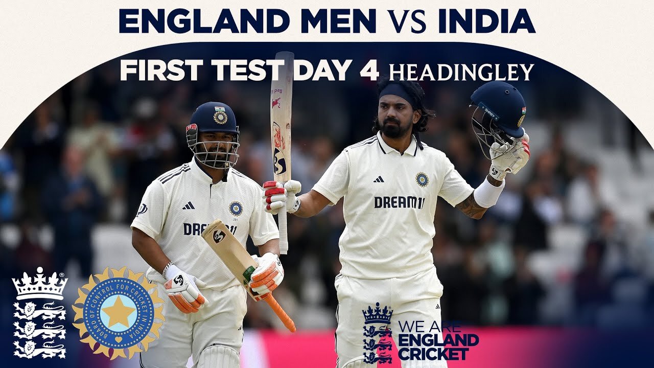 Rahul & Pant Hundreds Set-Up Thriller | Highlights - England v India Day 4 | Rothesay Test 2025