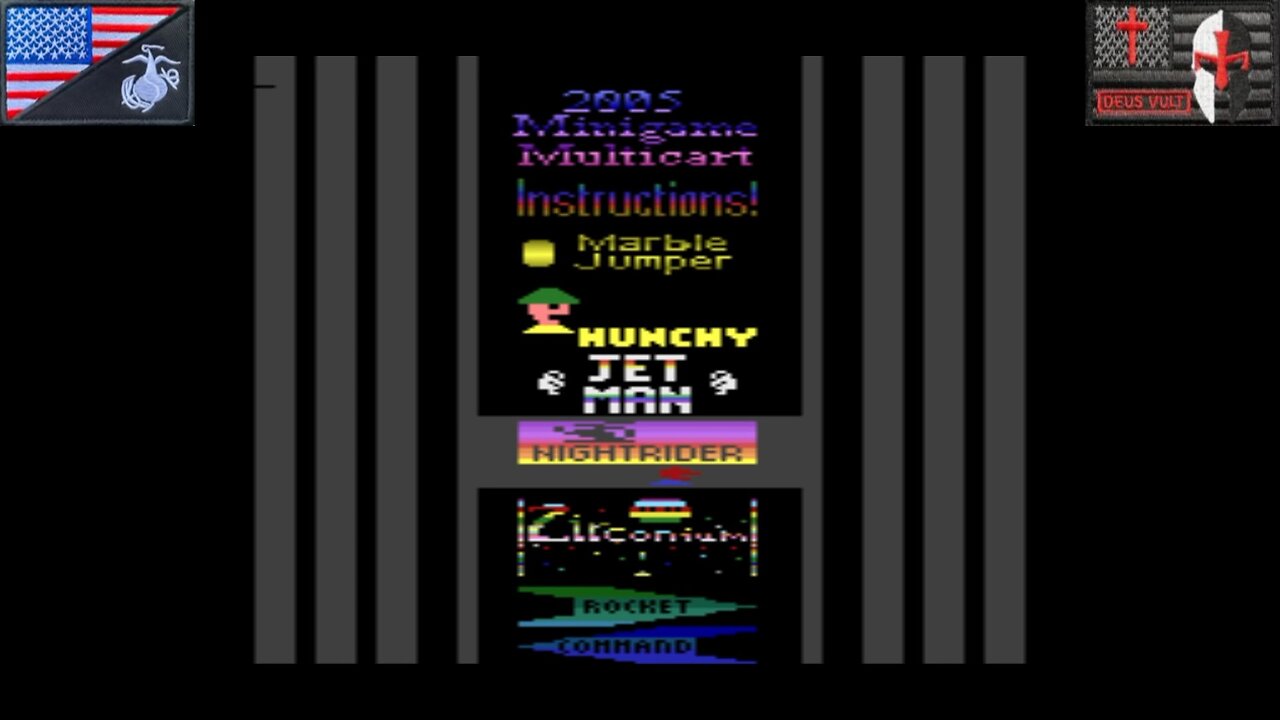 Old-School Action Theater [S1E3]: "2005 MiniGame MultiCart" (Atari 2600 - 2005) [NA Version]