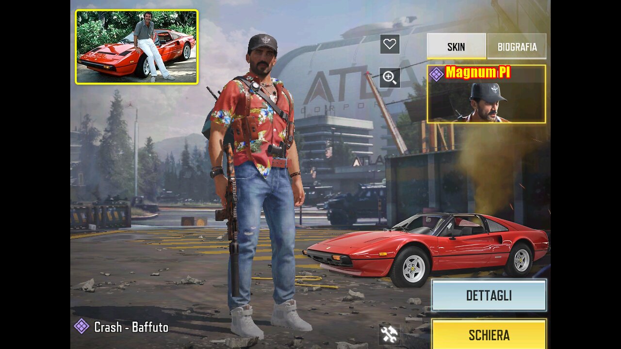 Call of Duty Mobile New Skin "Magnum PI"