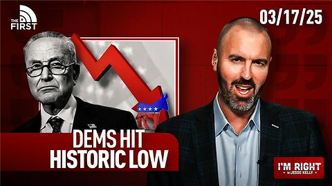 Democrats Hit HISTORIC Low & Trump Rains HELL On Houthis | I'm Right with Jesse Kelly (3-17-25)