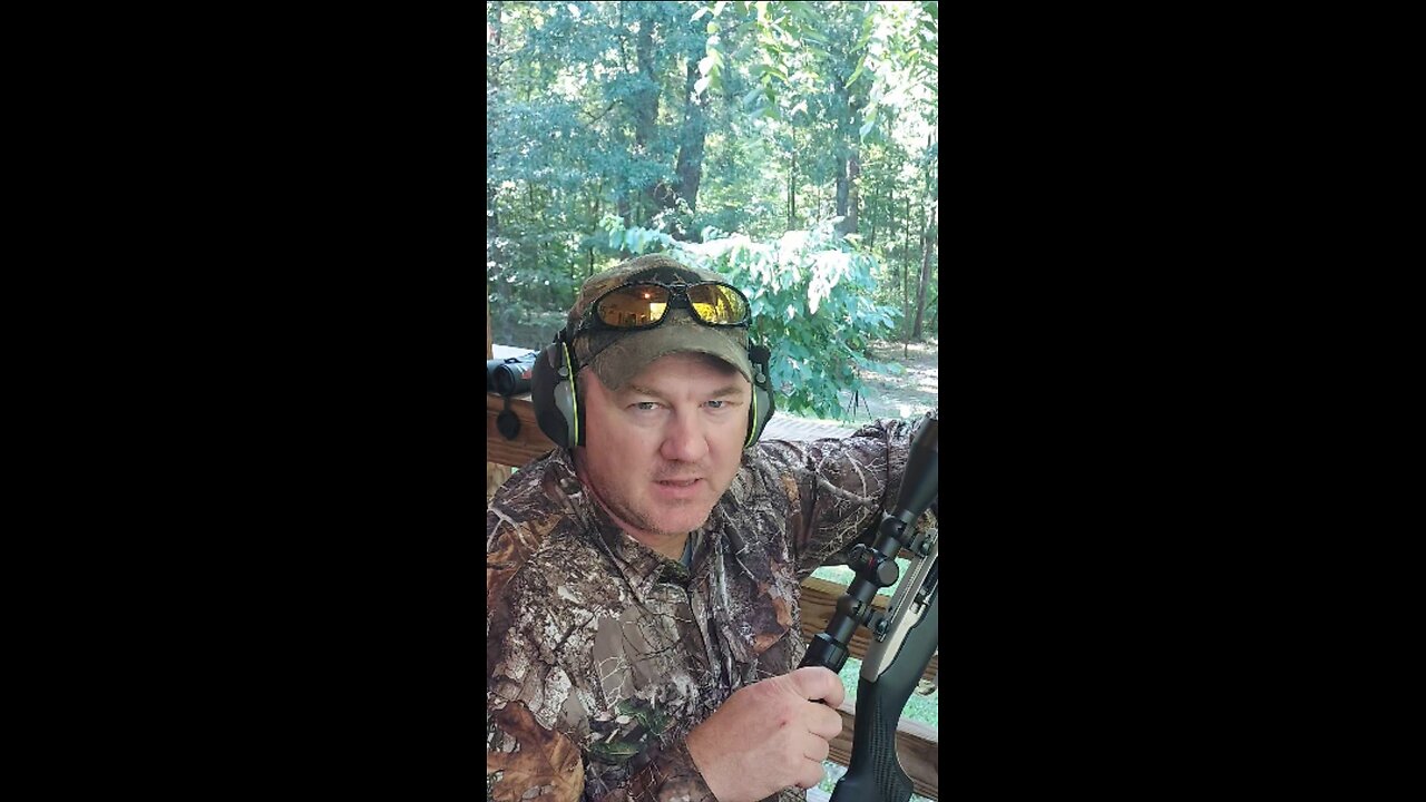 Ruger 10/22 with CCI Velocitors 40 gr.