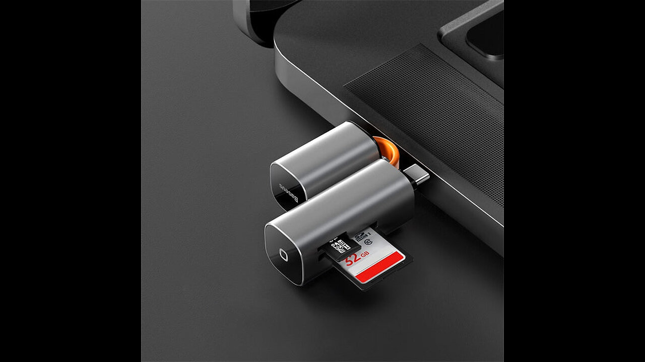 Mini-cabin Card Reader with 5Gbps transmission speed for TF & SD Card