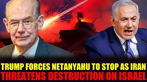 Mearsheimer: Trump Pressures Netanyahu as Iran Targets Israel!