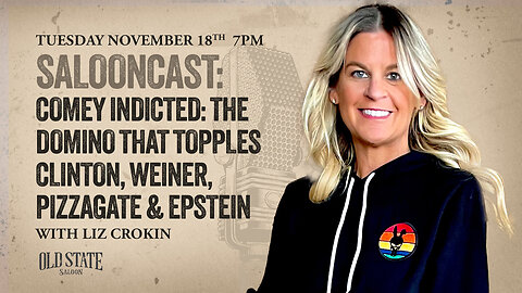 “Comey Indicted: The Domino that Topples Clinton, Weiner, Pizzagate & Epstein” with Liz Crokin