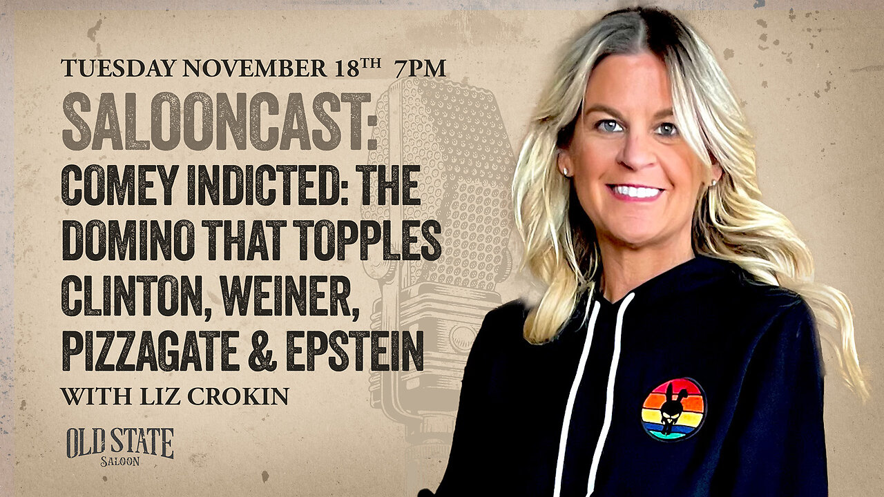 “Comey Indicted: The Domino that Topples Clinton, Weiner, Pizzagate & Epstein” with Liz Crokin