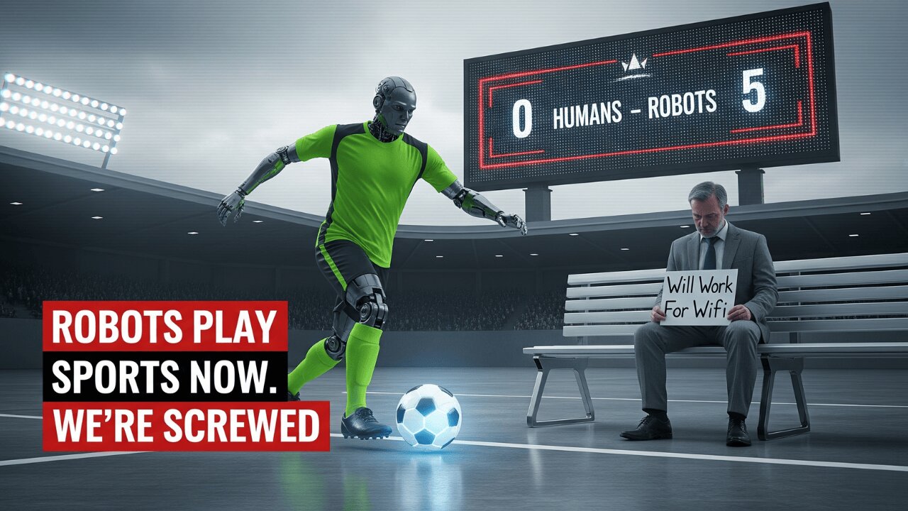Robots Just Replaced Humans in Sports: China’s AI Soccer League Shocks the World