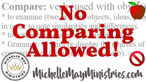 No Comparing Allowed!