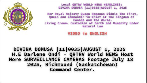 More SURVEILLANCE CAMERAS Footage July 18 2025, Richmound (Saskatchewan)