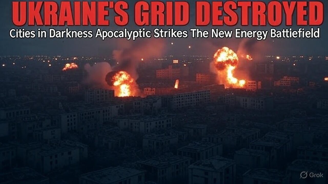 TOTAL ANNIHILATION: Russia's Apocalyptic Strike Decimates Ukraine's Energy Grid