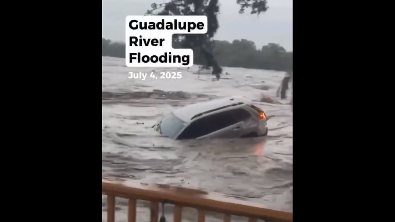 TORRENTIAL RAINFALL CAUSED💦🏠🌊🏘️🌳MASSIVE FLOODINGS IN TEXAS💦🌊🛣️🛻💫