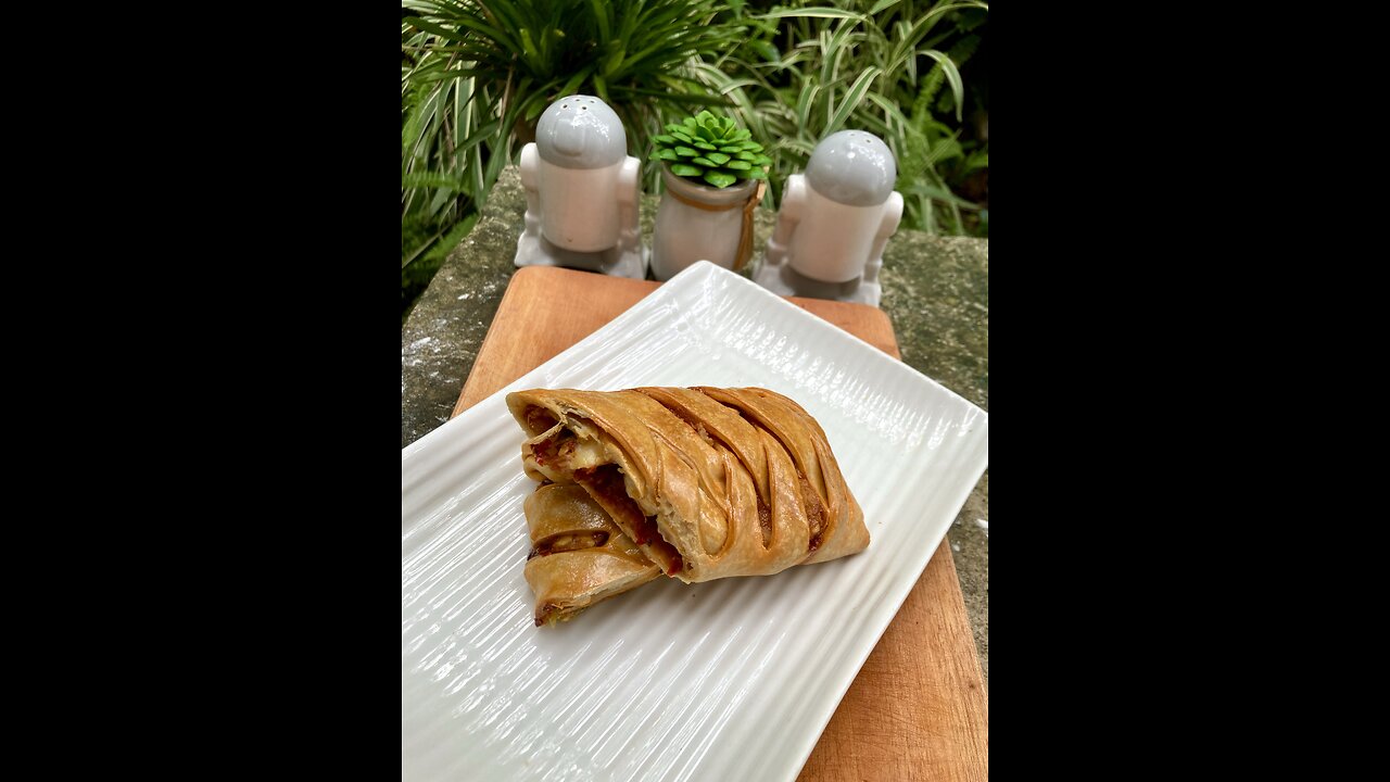 This Cheese-Stuffed Puff Pastry Will Blow Your Mind! 🤯 #ViralFood