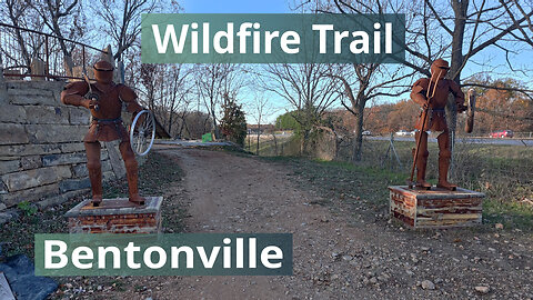 Wildfire MTB Trail, Slaughter Pen, Bentonville, Arkansas