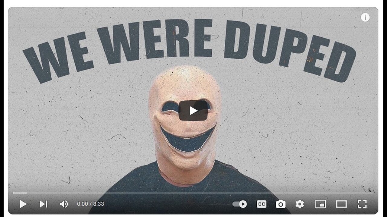 WE WERE DUPED - Everything Inside Me