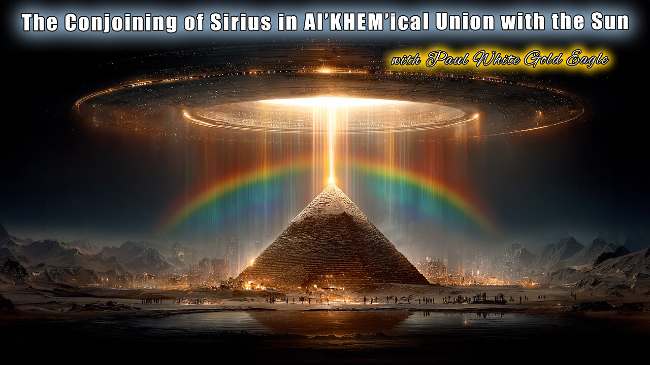 So it begins... 🕉 The Conjoining of Sirius (The Rainbow Star) in Al’KHEM’ical Union with the Sun 🕉