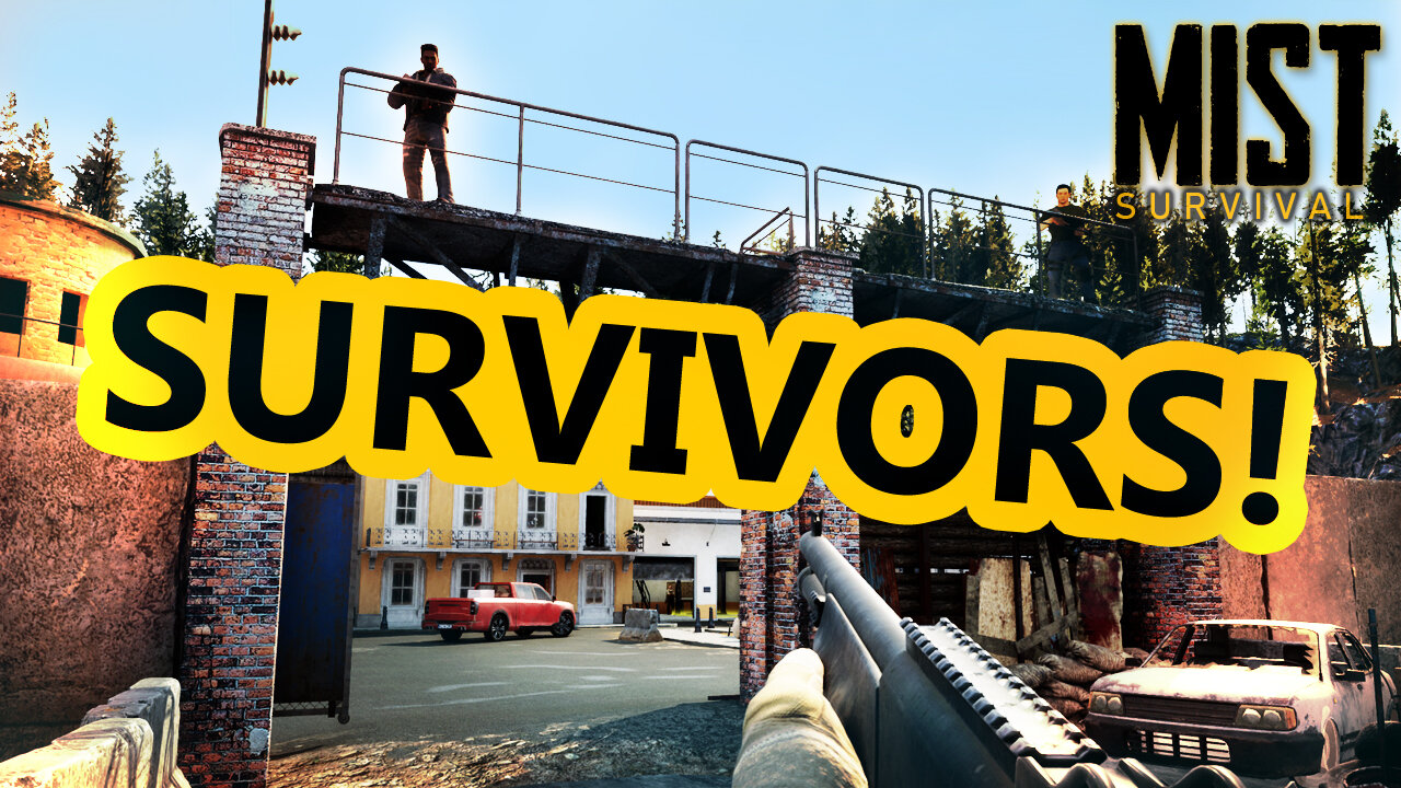 We Found A SURVIVOR Camp And The QUESTS Begin! | MIST SURVIVAL