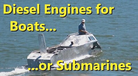 Diesel Engines for Boats or Submarines