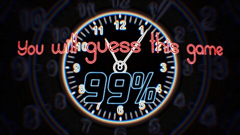 I BET 99% YOU WILL GUESS THIS GAME