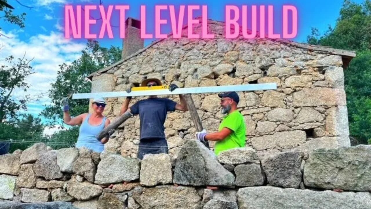 Restoring a 200 Year Old Portuguese Barn With Granite - This is Epic