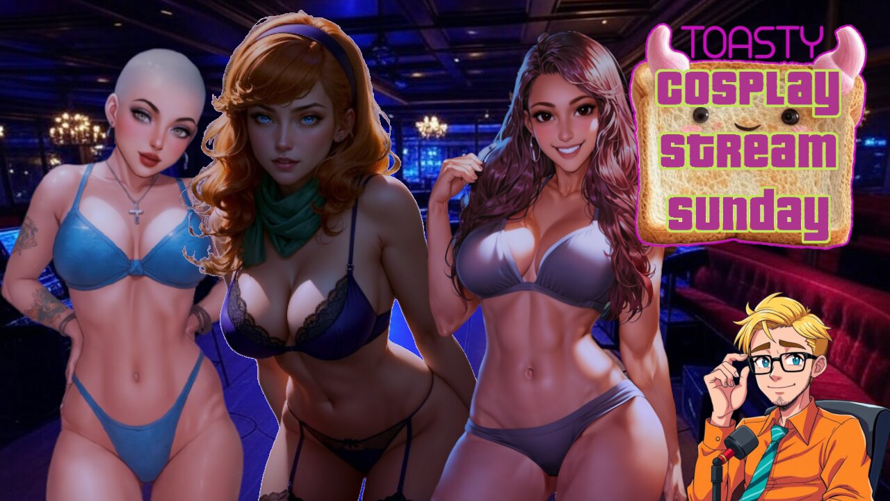 Sunday Cosplay stream as Daphne!