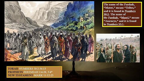 Sabbath Service Mattot, Massei
