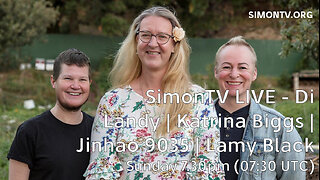 SimonTV LIVE - Di Landy | Katrina Biggs | Jinhao 9035 | Lamy Black