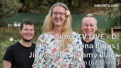 SimonTV LIVE - Di Landy | Katrina Biggs | Jinhao 9035 | Lamy Black