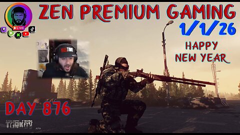 🔴!Giveaway -New Year, Same Daily Streams - Day 876/999 ~ Zen Premium Gaming