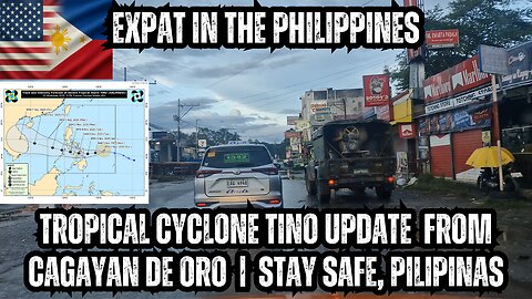 Tropical Cyclone Tino Update 🌧️ | Rainy Day in Cagayan de Oro 🇵🇭 | Stay Safe, Pilipinas