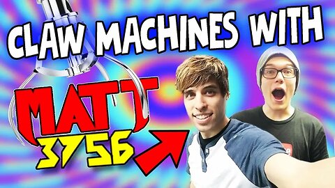 INSANE CLAW MACHINE WINS WITH MATT3756!