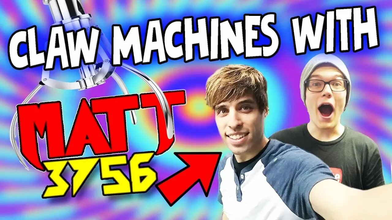 INSANE CLAW MACHINE WINS WITH MATT3756!