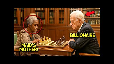 Billionaire Invites BlackMaid’s Mom to Play Chess for Fun, He Didn’t Know She Is CHESS GENIUS