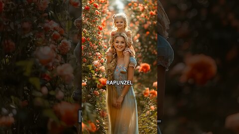 Disney Female character and daughter _ Elsa, Tiana, Ariel and more #ai #aiart #disneyprincess