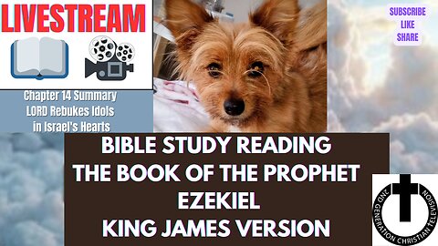 Livestream Bible Study Ezekiel Chapter 14 KJV #theholybible #livestream #idols #kjv #faith #live