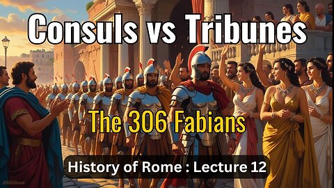 Consuls vs Tribunes – Lecture 12 (History of Rome)