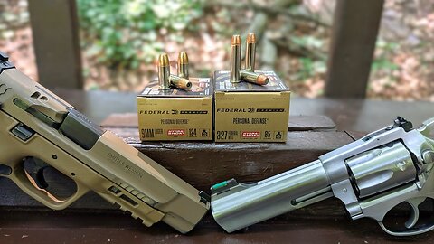.327 Federal Magnum VS 9mm! Federal Hydra-Shok Ballistic Gel Test - Oldschool is Still Pretty Good!
