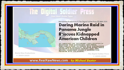 Daring Marine Raid in Panama Jungle Rescues Kidnapped American Children