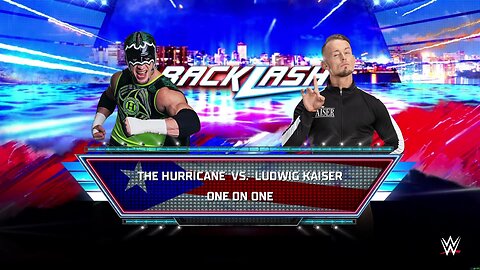 WWE 2k24 Hurricane vs Ludwig Kaiser