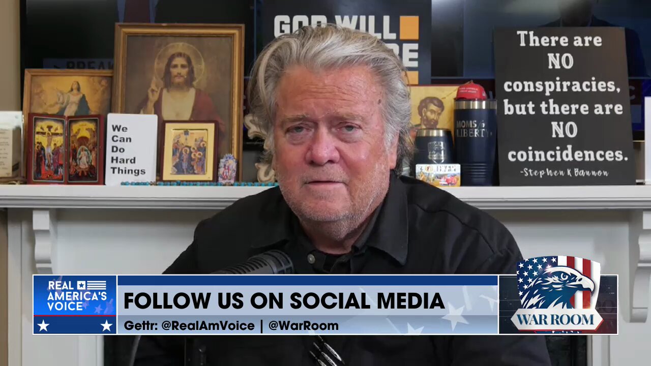 ECONOMIC WARFARE: Steve Bannon Reacts To CCP 34% Tariff As Xi Is At His Weakest