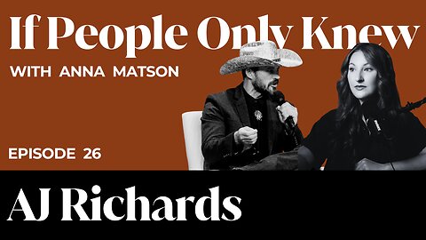 #26 - AJ Richards: Shake the Hand that Feeds You