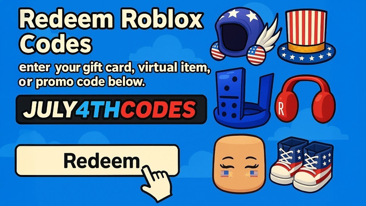 ALL July 2025 Roblox CODES That WORK (Free Items)
