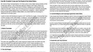 VENEZUELA Maduro Trump EEUU. VERDAD Suprema