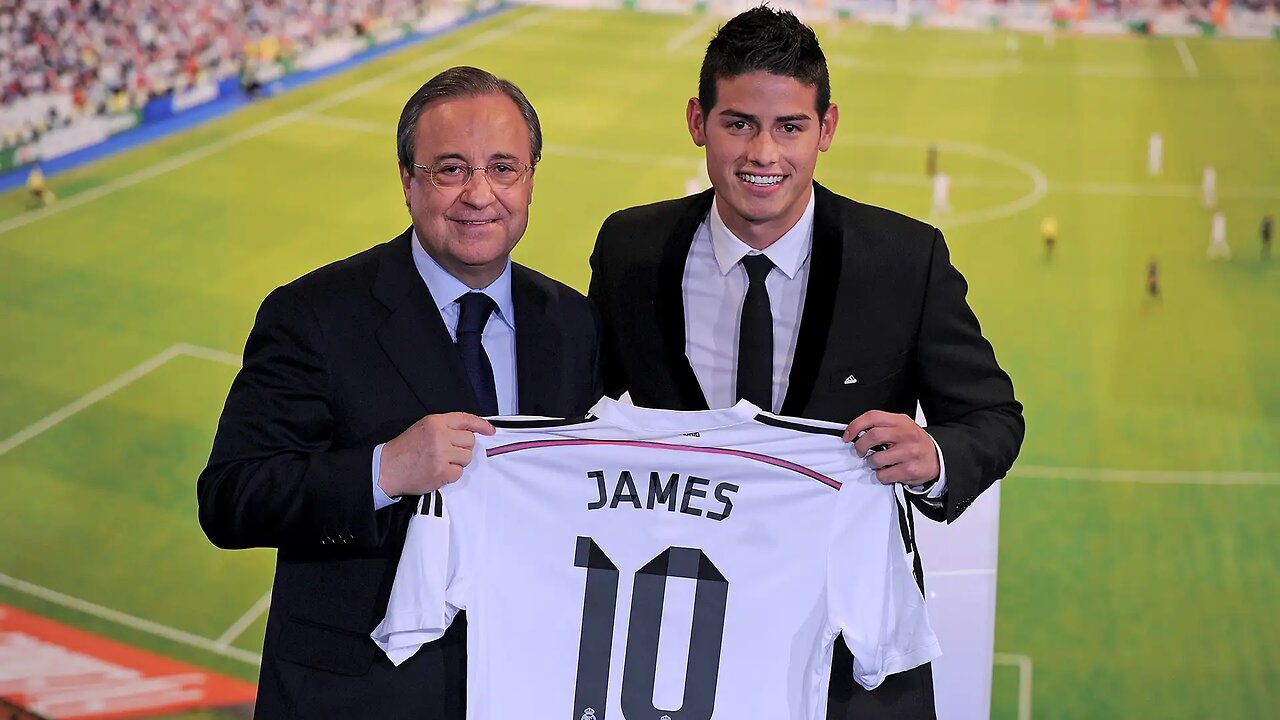 James Rodriguez opens up on how Florentino Perez convinced him to join Real Madrid