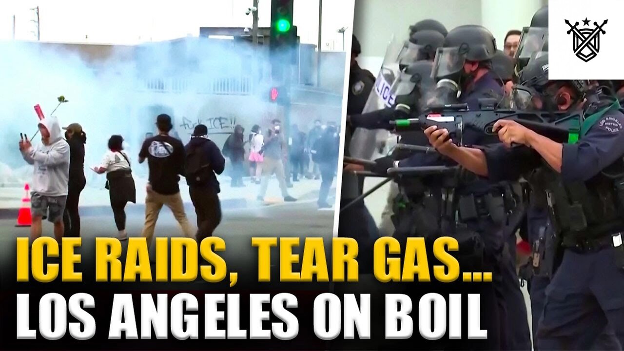 LA: All HELL BREAKS LOOSE as Los Angeles Turned into WAR ZONE